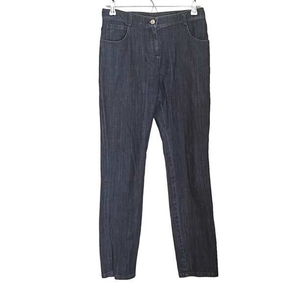 ST. JOHN SPORT CLASSIC STRAIGHT LEG JEANS WITH STRETCH SIZE 2 - Picture 1 of 7